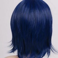 Deep Blue 35cm Gurren Lagann Simon Nylon Cosplay Wig -Cosplay Shopper Store image 010a 15 5 1
