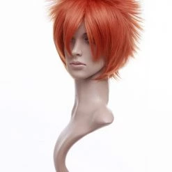 Orange 30cm Naruto Jugo Cosplay Wig -Cosplay Shopper Store image 011b 5 4 1