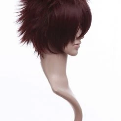 Brown 30cm Hakuouki Nagakura Shinpachi Nylon Cosplay Wig -Cosplay Shopper Store image 011c 2 3 4 1
