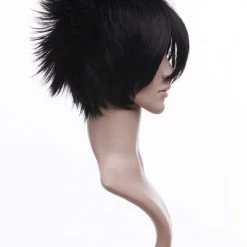 Black 30cm Bleach Hisagi Shuhei Nylon Cosplay Wig -Cosplay Shopper Store image 011d 1 2 4 1