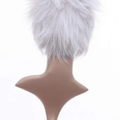 Silver 30cm Katekyo Hitman Reborn! Byakuran Nylon Cosplay Wig 11 Silver 30cm Katekyo Hitman Reborn! Byakuran Nylon Cosplay Wig -Cosplay Shopper Store image 011e 3 3 4 1