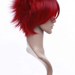 Red 30cm Naruto Sabakuno Gaara Cosplay Wig -Cosplay Shopper Store image 011g 2 7 1