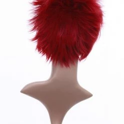 Red 30cm Katekyo Hitman Reborn! Kozato Enma Cosplay Wig -Cosplay Shopper Store image 011g 3 3 5 1