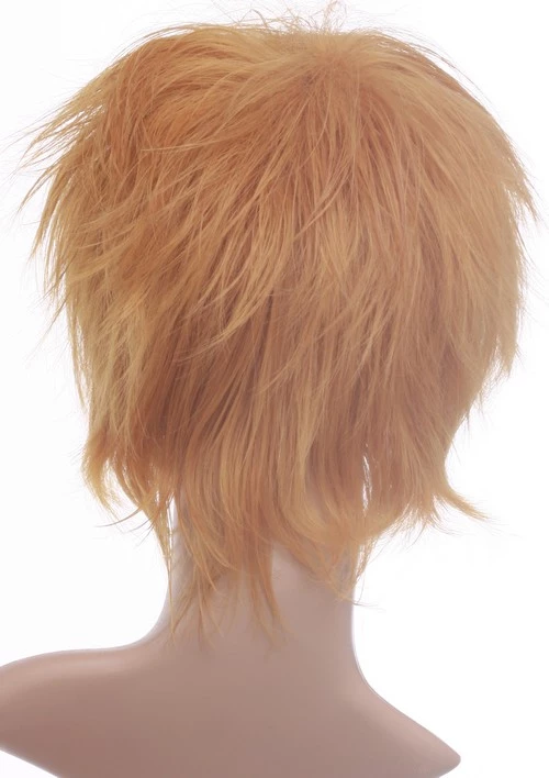 Golden 32cm Vacaloid Kagamine Len Cosplay Wig 7 Golden 32cm Vacaloid Kagamine Len Cosplay Wig - Image 5