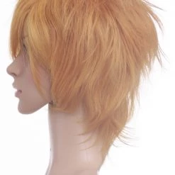 Golden 32cm Vacaloid Kagamine Len Cosplay Wig 10 Golden 32cm Vacaloid Kagamine Len Cosplay Wig -Cosplay Shopper Store image 012c 6 5 1