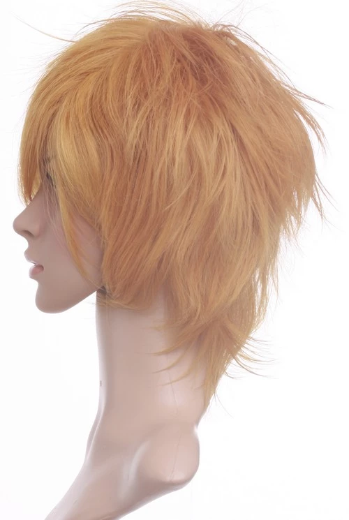 Golden 32cm Vacaloid Kagamine Len Cosplay Wig 6 Golden 32cm Vacaloid Kagamine Len Cosplay Wig - Image 4