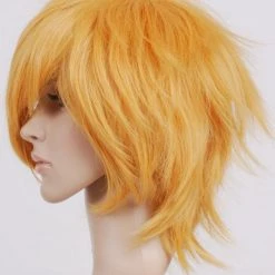Golden 32cm Naruto Minato Namikaze Cospaly Wig -Cosplay Shopper Store image 012d 11 2 6 1