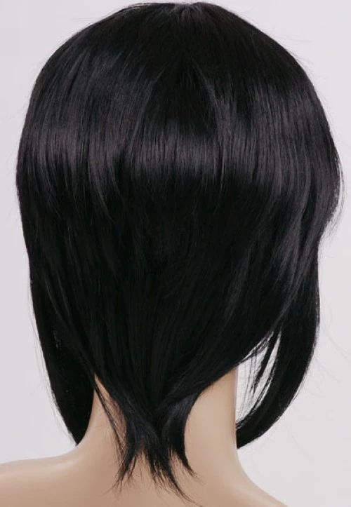 Black 32cm Bleach Ishida Uryu Cosplay Wig 6 Black 32cm Bleach Ishida Uryu Cosplay Wig - Image 4