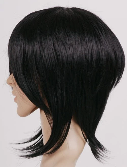 Black 32cm Bleach Ishida Uryu Cosplay Wig 5 Black 32cm Bleach Ishida Uryu Cosplay Wig - Image 3