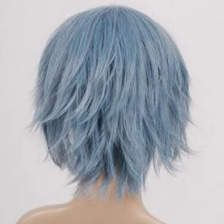30cm Gray Blue Gurren Lagann Kamina Cosplay Wig 9 30cm Gray Blue Gurren Lagann Kamina Cosplay Wig -Cosplay Shopper Store image 018b 12 4 1