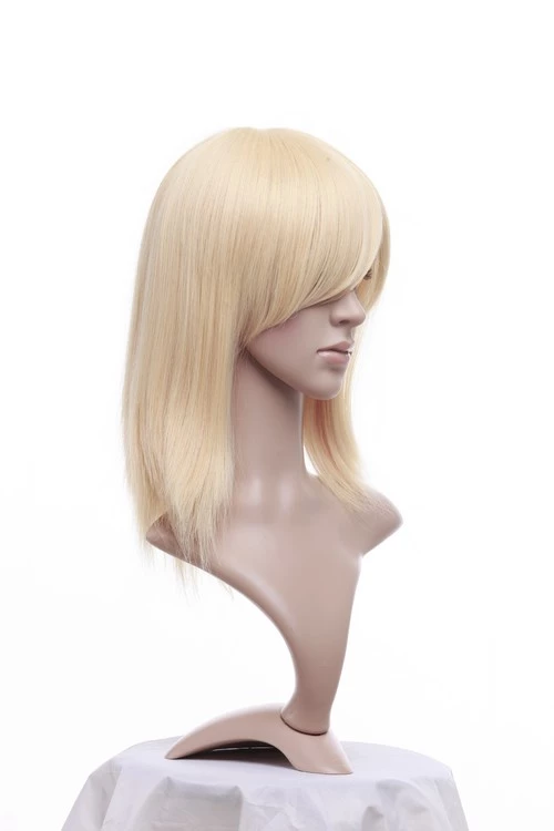 Light Gold 40cm When They Cry 3 Lambdadelta Nylon Cosplay Wig 6 Light Gold 40cm When They Cry 3 Lambdadelta Nylon Cosplay Wig - Image 4