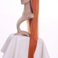 Orange 80cm Haruhi Suzumiya Asahina Mikuru Cosplay Wig 10 Orange 80cm Haruhi Suzumiya Asahina Mikuru Cosplay Wig -Cosplay Shopper Store image 036g 4 1 2 3 1