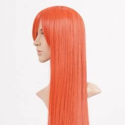 Dark Orange 80cm Rurouni Kenshin Himura Kenshin Cosplay Wig -Cosplay Shopper Store image 036i 14 1 3 1