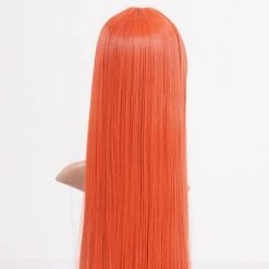 Dark Orange 80cm Rurouni Kenshin Himura Kenshin Cosplay Wig -Cosplay Shopper Store image 036i 15 1 3 1
