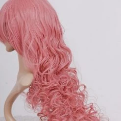 Pink 90cm Vocaloid Megurine Luka Nylon Cosplay Wig 10 Pink 90cm Vocaloid Megurine Luka Nylon Cosplay Wig -Cosplay Shopper Store image 037b 16 4 1