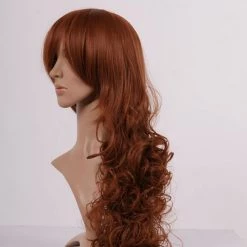 Brown 90cm Axis Powers Hetalia Elizabeta Hedervary Cosplay Wig -Cosplay Shopper Store image 037d 16 3 1