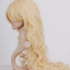 Light Gold 90cm Shugo Chara Mashiro Rima Cosplay Wig 8 Light Gold 90cm Shugo Chara Mashiro Rima Cosplay Wig -Cosplay Shopper Store image 037h 17 3 4 1