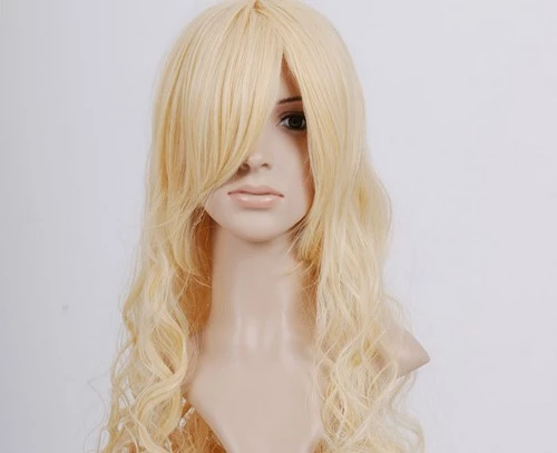 Light Gold 90cm Shugo Chara Mashiro Rima Cosplay Wig 4 Light Gold 90cm Shugo Chara Mashiro Rima Cosplay Wig - Image 2