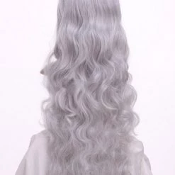 Silver Gray 90cm Black Butler Kuroshitsuji Queen Victoria Cosplay Wig -Cosplay Shopper Store image 037i 1 6 1