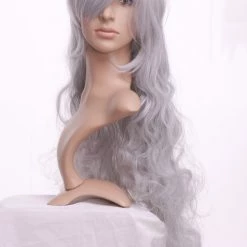 Silver Gray 90cm Black Butler Kuroshitsuji Queen Victoria Cosplay Wig -Cosplay Shopper Store image 037i 6 5 1