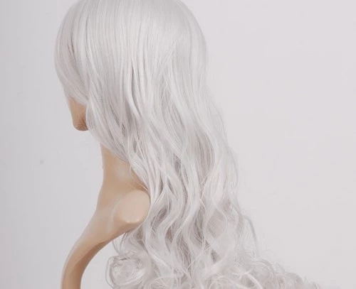 Silver 90cm Angel Sanctuary Rosiel Cosplay Wig 5 Silver 90cm Angel Sanctuary Rosiel Cosplay Wig - Image 3