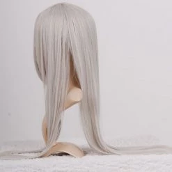 Silver Grey 100cm Vocaloid Haku Yowane Cosplay Wig -Cosplay Shopper Store image 038d 14 5 1