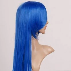 Blue 100cm Lucky Star Izumi Konata Cosplay Wig 8 Blue 100cm Lucky Star Izumi Konata Cosplay Wig -Cosplay Shopper Store image 038h 14 3 3 1