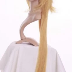 Light Golden 100cm Bleach Tier Harribel Nylon Cosplay Wig 10 Light Golden 100cm Bleach Tier Harribel Nylon Cosplay Wig -Cosplay Shopper Store image 039a 7 1 4 1