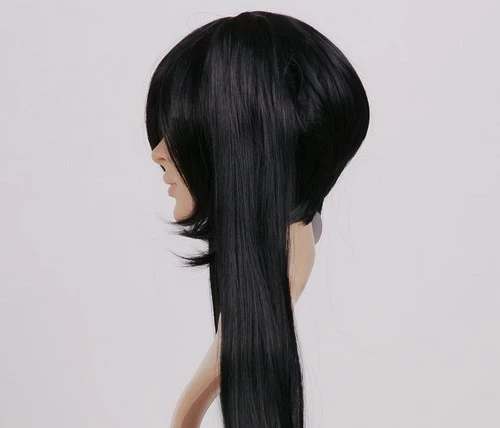 Black 120cm K-ON! Nakano Azusa Cosplay Wig 5 Black 120cm K-ON! Nakano Azusa Cosplay Wig - Image 3