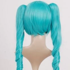 Blue 65cm Vocaloid Hatsune Miku Cosplay Wig 9 Blue 65cm Vocaloid Hatsune Miku Cosplay Wig -Cosplay Shopper Store image 044a 7 4 1