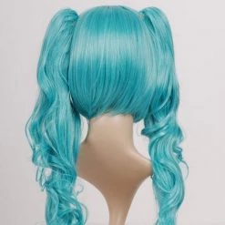 Blue 90cm Vocaloid Miku Cosplay Wig -Cosplay Shopper Store image 045a 5 4 1