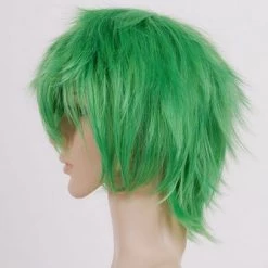 Green 32cm Law Of Ueki Kosuke Ueki Nylon Cosplay Wig 8 Green 32cm Law Of Ueki Kosuke Ueki Nylon Cosplay Wig -Cosplay Shopper Store image 053g 12 2 3 1