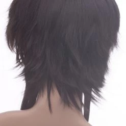 Black 35cm Starry Sky Kinose Azusa Cosplay Wig -Cosplay Shopper Store image 100a 3 4 1