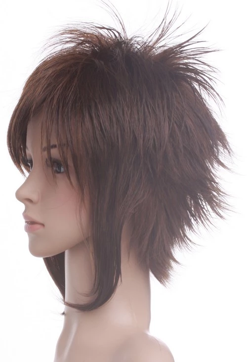 Brown 32cm Hakuouki Okita Souji Cosplay Wig 6 Brown 32cm Hakuouki Okita Souji Cosplay Wig - Image 4