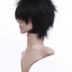 Black 30cm Gintama Hijikata Toushirou Cosplay Wig -Cosplay Shopper Store image 122a 2 5 1