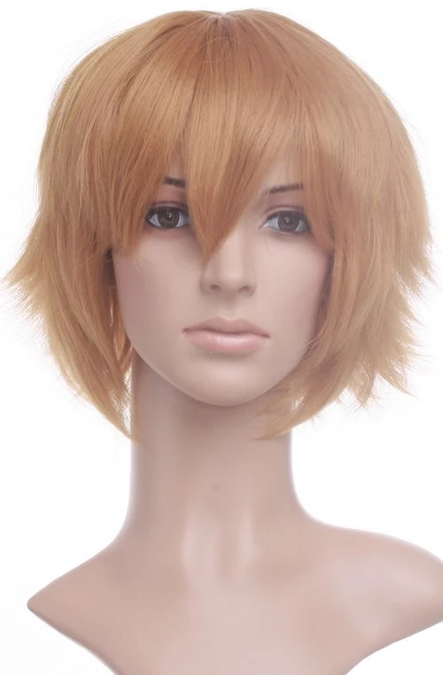 Blonde 32cm Gintama Hattori Zenzou Cosplay Wig 3 Blonde 32cm Gintama Hattori Zenzou Cosplay Wig