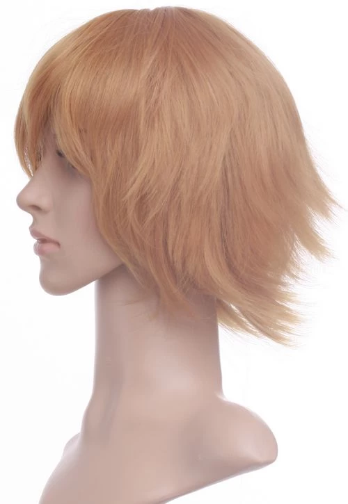 Blonde 32cm Gintama Hattori Zenzou Cosplay Wig 6 Blonde 32cm Gintama Hattori Zenzou Cosplay Wig - Image 4
