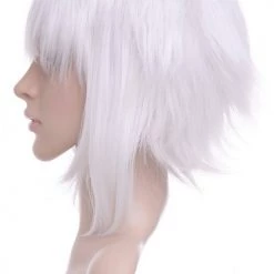 Silver 35cm Hakuouki Okita Souji Cosplay Wig 11 Silver 35cm Hakuouki Okita Souji Cosplay Wig -Cosplay Shopper Store image 144a 5 3 4 1