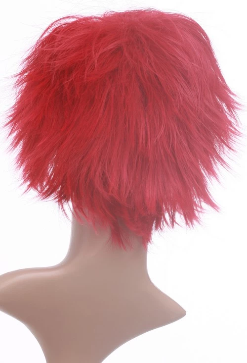 Red 32cm Bleach Haineko Nylon Cosplay Wig 8 Red 32cm Bleach Haineko Nylon Cosplay Wig - Image 6