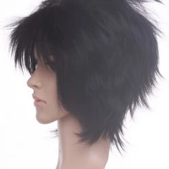 Black 32cm Katekyo Hitman Reborn! Yamamoto Takeshi Nylon Cosplay Wig -Cosplay Shopper Store image 159a 4 4 5 1