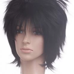 Black 32cm Black Butler Kuroshitsuji Claude Faustu Nylon Cosplay Wig -Cosplay Shopper Store image 159a 5 3 4 1