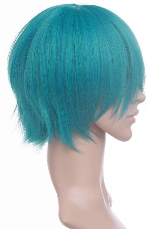 Green 30cm Katekyo Hitman Reborn! Fran Nylon Cosplay Wig 5 Green 30cm Katekyo Hitman Reborn! Fran Nylon Cosplay Wig - Image 3