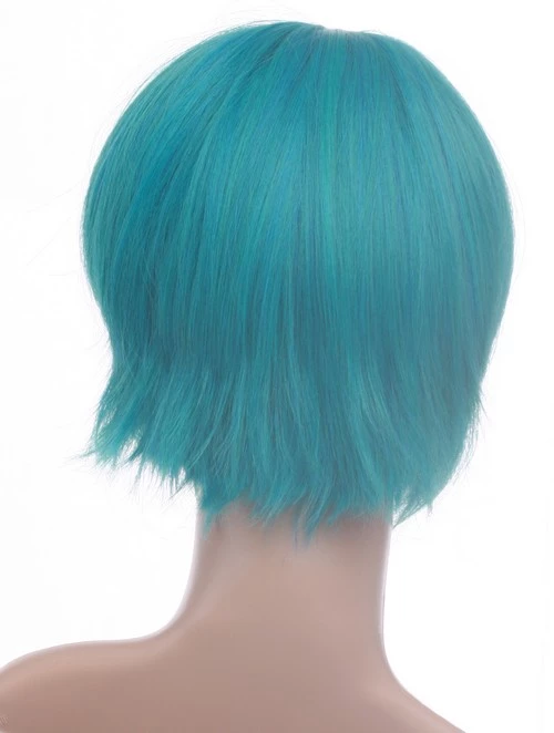 Green 30cm Katekyo Hitman Reborn! Fran Nylon Cosplay Wig 6 Green 30cm Katekyo Hitman Reborn! Fran Nylon Cosplay Wig - Image 4