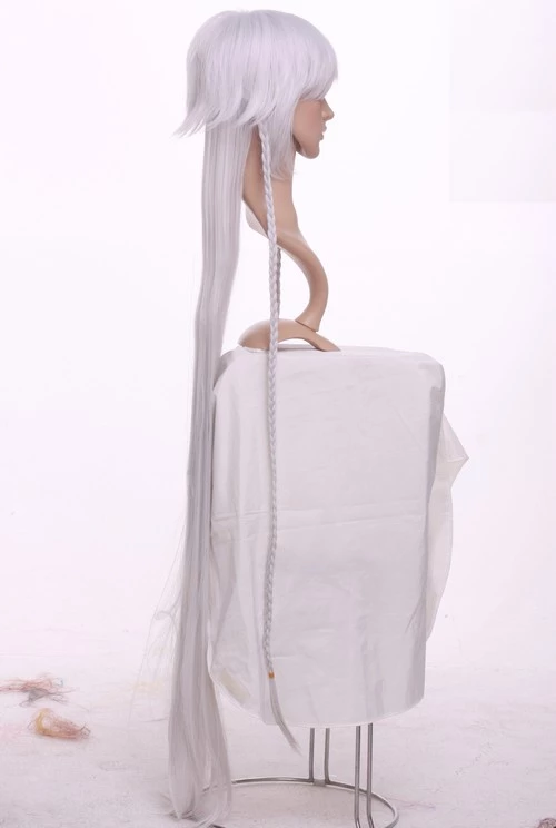 Silver 135cm Pandora Hearts Intention Of The Abyss Nylon Cosplay Wig 5 Silver 135cm Pandora Hearts Intention Of The Abyss Nylon Cosplay Wig - Image 3