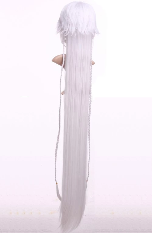 Silver 135cm Pandora Hearts Intention Of The Abyss Nylon Cosplay Wig 8 Silver 135cm Pandora Hearts Intention Of The Abyss Nylon Cosplay Wig - Image 6