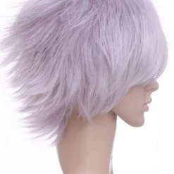 Lavender 32cm Letter Bee-Lag Seeing Nylon Cosplay Wig -Cosplay Shopper Store image 175a 3 3 1