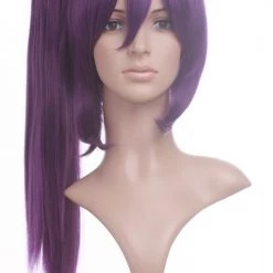 Purple 45cm Gintama Terakado Tsuu Cosplay Wig 10 Purple 45cm Gintama Terakado Tsuu Cosplay Wig -Cosplay Shopper Store image 179a 1 4 1