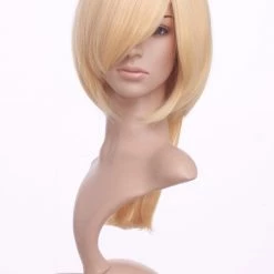 Light Gold 50cm Fay.D.Flourite Nylon Cosplay Wig -Cosplay Shopper Store image 180a 5 3 1