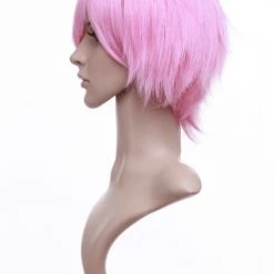 Pink 32cm Bleach Yachiru Kusajishi Cosplay Wig 12 Pink 32cm Bleach Yachiru Kusajishi Cosplay Wig -Cosplay Shopper Store image 188b 5 4 1
