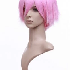 Pink 32cm Bleach Yachiru Kusajishi Cosplay Wig 13 Pink 32cm Bleach Yachiru Kusajishi Cosplay Wig -Cosplay Shopper Store image 188b 6 4 1